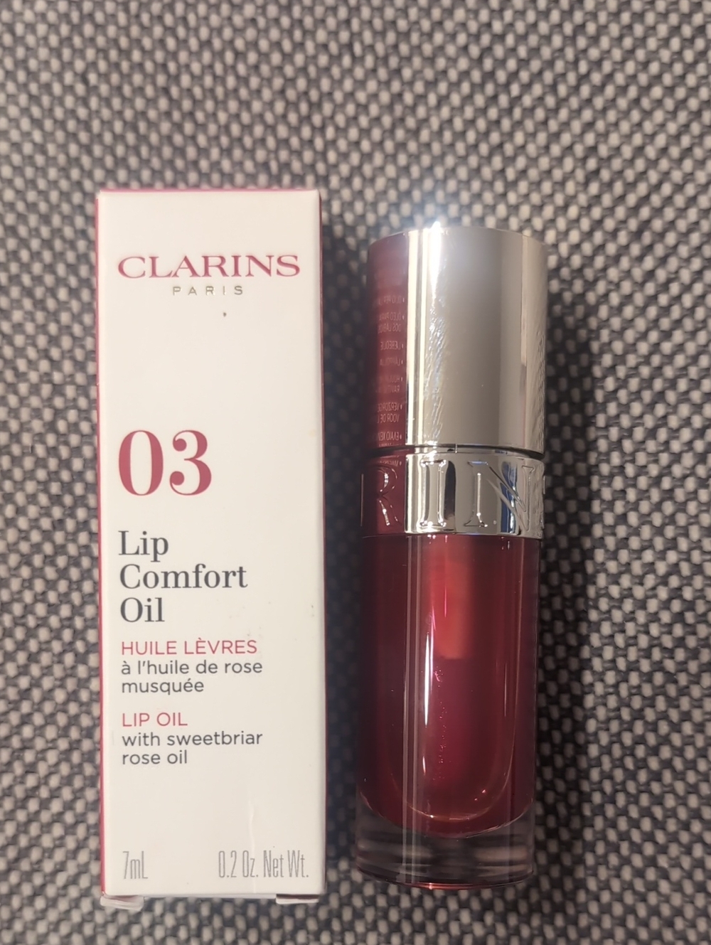 Clarins Lip Oil- Cherry